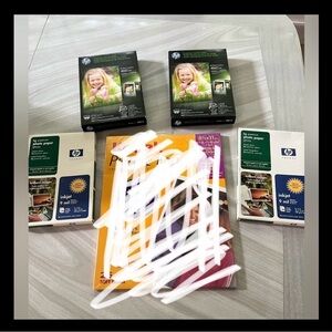 Lot Photo Paper HP Kodak 4x6  Premium Everyday Soft Glossy. NEW.